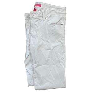 Lilly Pulitzer white bottoms long pants jeans 6‎
